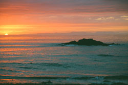 Sunset view from Machrihanish