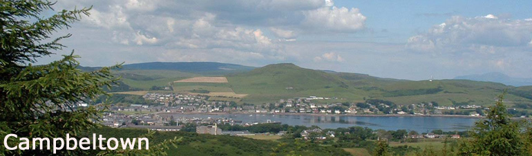 Campbeltown from Bein Ghuliean